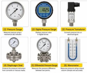 Pressure transmitter for accurate industrial pressure measurement